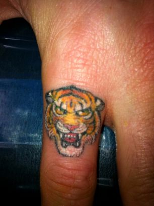 Lion Head Tattoo